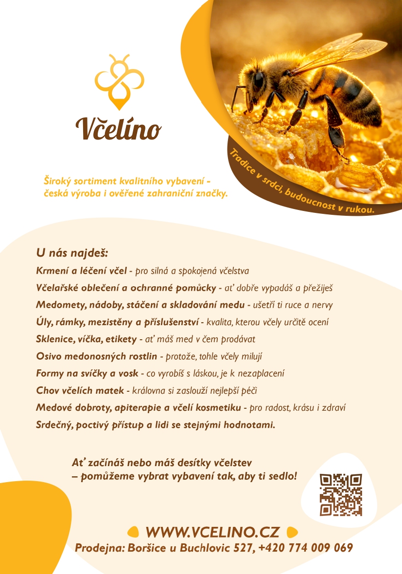 Včelíno letí na Veletrh Včela 2026!🐝