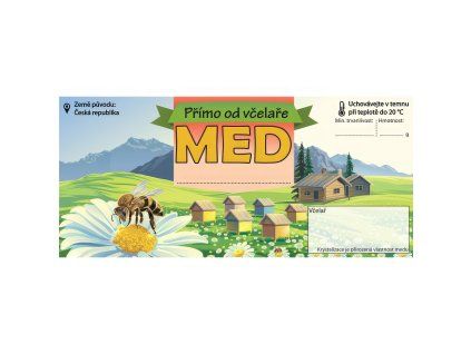 Etiketa MED obecná 1