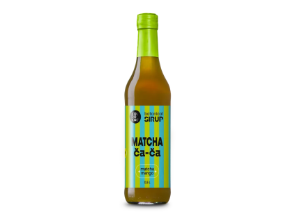 MATCHA ča ča matcha & mango sirup Koldokol 500 ml