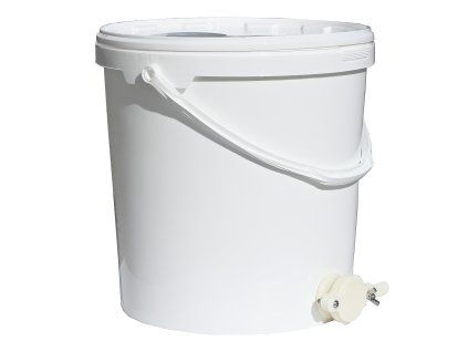 Nadoba na staceni 25 kg s ventilem - bila