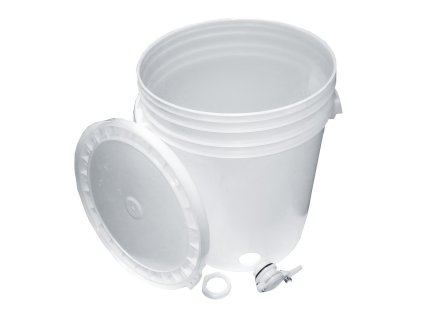 Staceci nadoba plast 35 - 40 kg bila