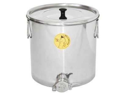 Staceci nadoba Mellarius MiniLine 25 kg - nerez kohout