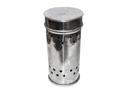 Nerezova lampa na vysirovani pro sirne knoty