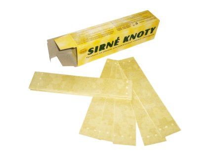 Sirne knoty 18x4 cm 400 g 80 ks