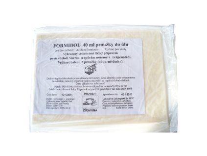 Kyselina mravenci - Formidol 41 g - 10 kusu - 20 desek