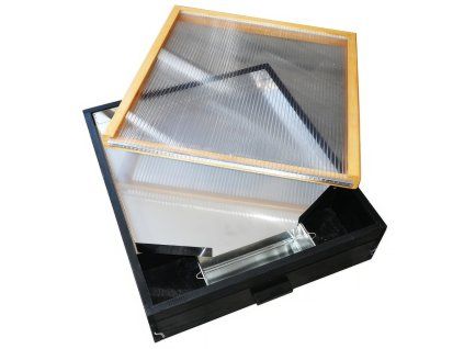 Tavidlo na vosk - slunecni, polykarbonat, nerezove NCZ 63x66 cm