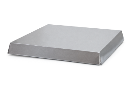 Plechové víko na úl 39x24 - 535 x 535 x 60 mm pro zateplené úly 3 cm - kónické
