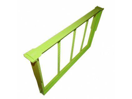 Celoplastovy ramek 39x24 pro volnou stavbu - termo - zeleny - B