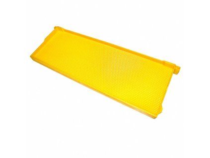 Plastovy ramek Langstroth 3/4 185 - termo - zluty - B
