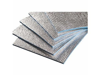 Hlinikem potazena XPE izolacni pena 8mm - 50 x 50 cm - B