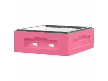 Polystyrenovy nastavek cesky 39 x 15, lakovany - verze II - ruzovy