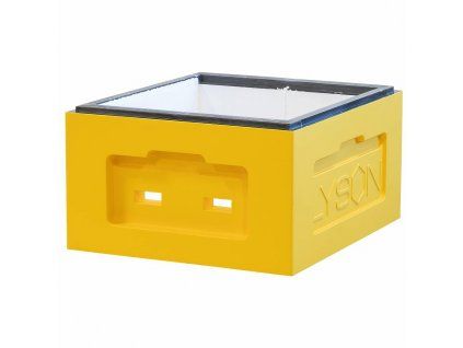 Polystyrenovy nastavek cesky 39 x 24, lakovany - verze II - zluty