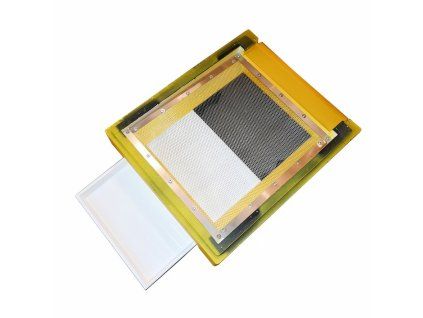 Varroa dno na polystyrenovy ul 39 x 24 Lyson - zlute
