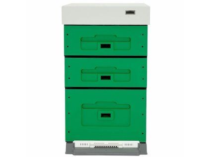 UL Dadant Blatt OPTIMA, lakovany (ZELENY), rozlozeny 10 R
