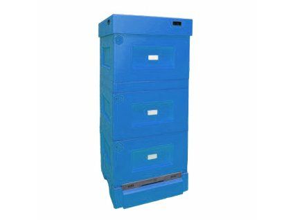 Polystyrenovy ul 39 x 24 Lyson - komplet - modry