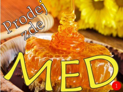 Cedule / tabule - prodej medu