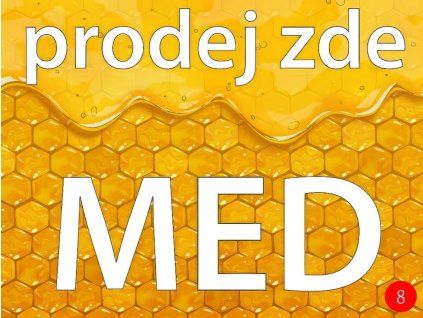 Cedule / tabule - prodej medu