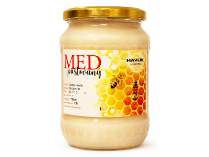 med kvetovy pastovany havlik