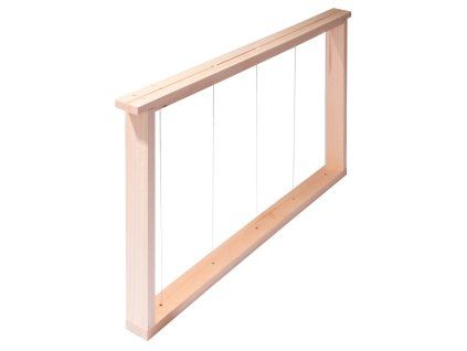 Rámek 39x24 rovný svisle vypletený 2
