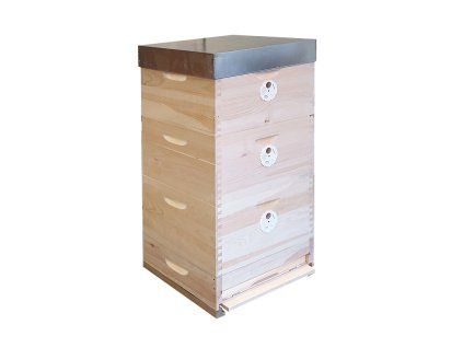 Úl 39x24 se 3 nástavky celodřevěný cinkovaný PREMIUM 1
