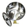 Staceci nerez nadoba 35 kg - plast kohout - C
