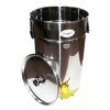 Staceci nerez nadoba 50 kg - plast kohout - B