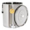 Staceci nadoba Mellarius MiniLine 35 kg - nerez kohout - D