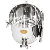 Staceci nadoba Mellarius OptiLine 25 kg - nerez kohout TV - C