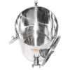 Staceci nadoba Mellarius OptiLine 50 kg - nerez kohout TV - D