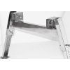 Nerezovy stojan pod uly 23,5 - 56,5 cm - 1 ks - F