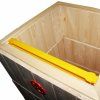 Celoplastovy ramek r.m. 39x24 - termoplast - zluty - D