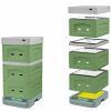Polystyrenovy ul 39 x 24 lakovany, varroadno - typ II - zelena -  B