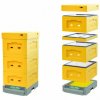 Polystyrenovy ul 39 x 24 lakovany, varroadno - typ II - zluta - B