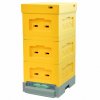 Polystyrenovy ul 39 x 24 lakovany, varroadno - typ II - zluta - C