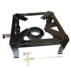 Prumyslovy plynovy varic - ctverhranny - piezo - bez regulatoru - D
