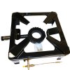 Prumyslovy plynovy varic - ctverhranny - piezo - bez regulatoru - E