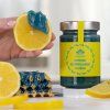 1214 4 citrony se spirulinou v m