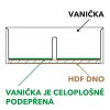 Stropní krmítko s plastovou vložkou 12 litrů, 39x24, 39x17 PREMIUM 16