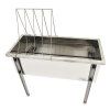 Stul na odvickovani Lyson Optima - nerez vana - P 75 cm 39 x 24 - C