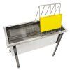 Stul na odvickovani Lyson Optima - nerez vana - P 75 cm 39 x 24 - F
