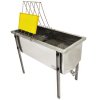 Stul na odvickovani Lyson Optima - nerez vana - P 150 cm 39x24 - C