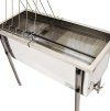 Stul na odvickovani Lyson Optima - nerez vana - P 150 cm 39x24 - E