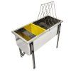 Stůl na odvíčkování Lysoň Optima - nerez vana - P 150 cm Langstroth - D