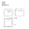 Včelí nástavek 39x30, Borovice vejmutovka PREMIUM 1