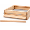 Celozasíťované varroa dno s vyjímatelnou síťovinou pro úl 39x24 - 3 cm