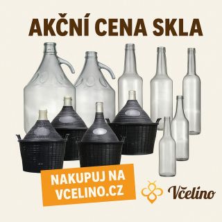 🍯 Sezonní akce na sklenice, láhve a demižóny! ✅ Připravte se na stáčení medu, medoviny i domácích dobrot včas. široký...