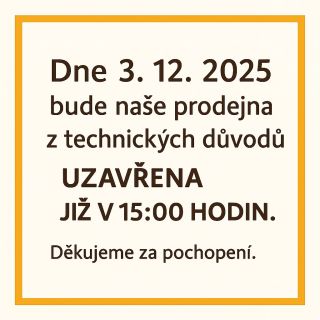 Upozornění pro zákazníky